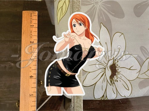 Bleach Anime Orihime Inoue “Almost Ready” Custom Sticker Vinyl Decal sexy bikini