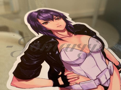 Ghost in the Shell - Anime - Major Motoko Kusanagi Sticker Decal Vinyl laptop a