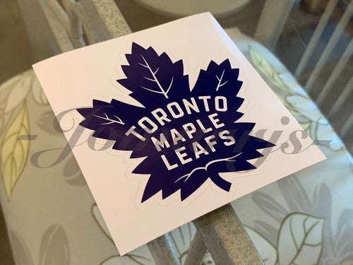 Toronto Maple Leafs Hockey Team Logo NHL Sticker Decal Vinyl #LeafsForever
