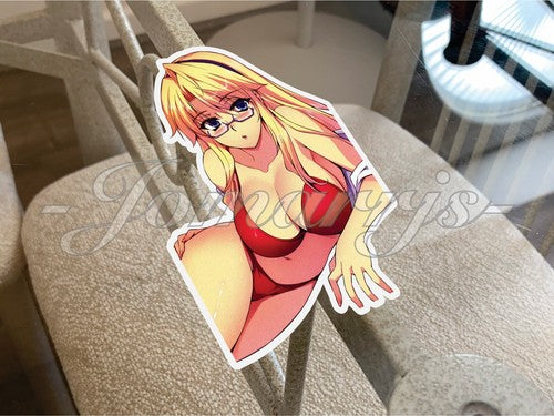 Freezing Anime Satellizer L. Bridget Bikini Sticker Decal manga waifu ecchi 38