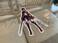 Attack on Titan - Anime - Mikasa Ackerman Custom Sticker Decal Vinyl manga