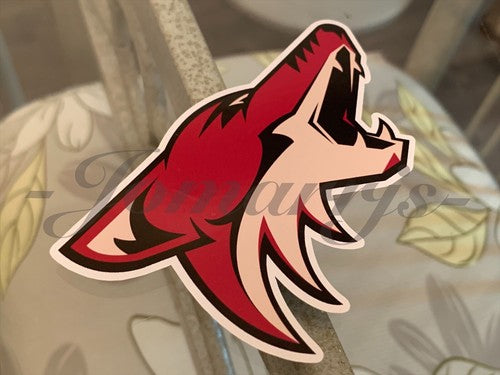 Arizona Coyotes Hockey Team Logo NHL Sticker Decal Vinyl #ArizonaCoyotes