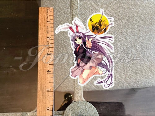 Touhou - Anime - Reisen Udongein Inaba Custom Colored Sticker Decal b.