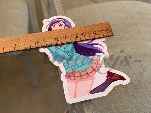 Bokuben (We Never Learn) - Anime - Fumino Furuhashi Custom Sticker Decal 1 manga