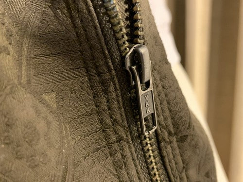 NWT Hinge Olive Tarmac Medium Vest Brown Asymmetrical Zipper Sleeveless