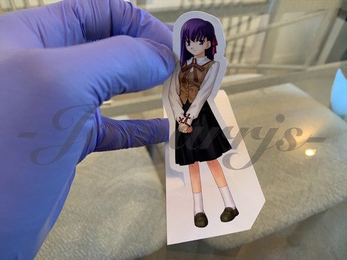 Fate - Anime - Sakura Matou Sticker Vinyl Decal Custom manga laptop notebook