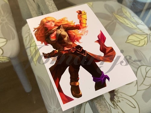 RWBY - Anime - Yang Xiao Long Custom Sticker Decal 1 huntress