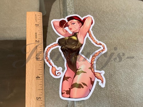 Street Fighter - Anime - Cammy White Killer Bee Sticker Decal Vinyl #4 bikini