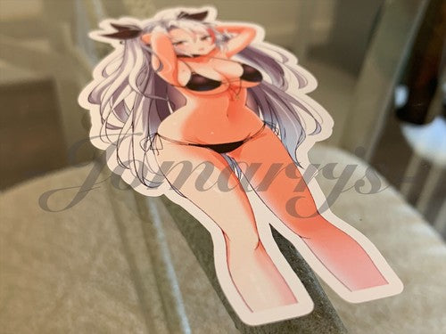 Azur Lane - Anime - Prinz Eugen Bikini Sun Fun Custom Sticker Decal Vinyl #a
