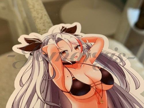 Azur Lane - Anime - Prinz Eugen Bikini Sun Fun Custom Sticker Decal Vinyl #a