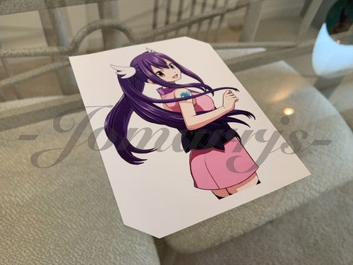 Fairy Tail - Anime - Wendy Marvell Sticker Vinyl Sign custom mage guild