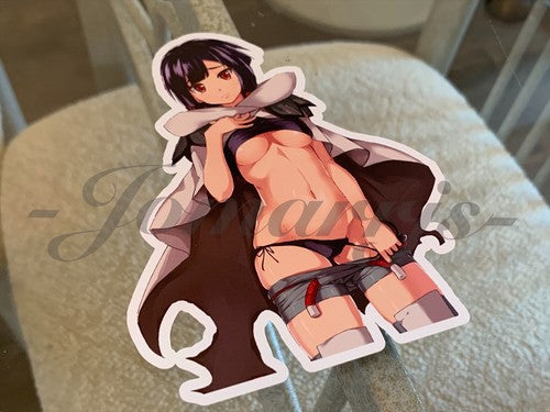 Pokemon - Anime - Zinnia Higana Bikini Sun Fun Sticker Decal Vinyl manga a.