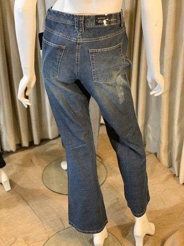 Liz Claiborne Jeans Sz 8P Women’s Bootcut Medium Wash Denim Jean Pants NWT