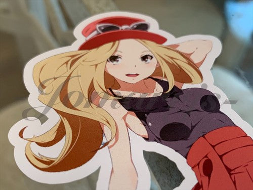 Pokemon - Anime - Serena Custom Sticker Decal Vinyl manga a.