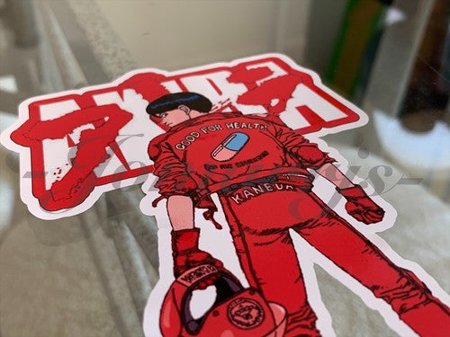 Akira - Anime - Shōtarō Kaneda Custom Sticker Decals Vinyl Sign lap top