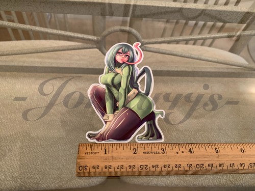 My Hero Academia - Anime - Froppy Tsuyu Asui (a.) Sticker Vinyl manga sexy