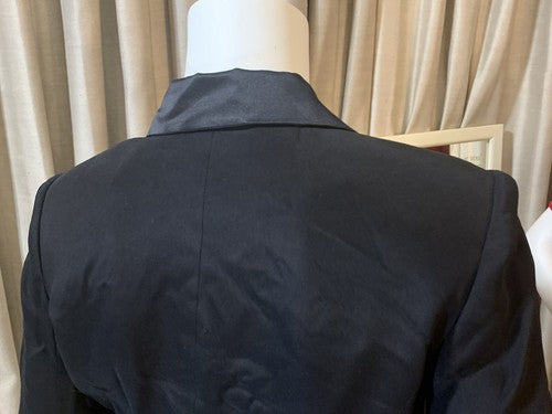 Laurence Kazar Vintage Sz 8 2 Pc 100% Silk Suit Set (M. Jackson Style) MSRP $298