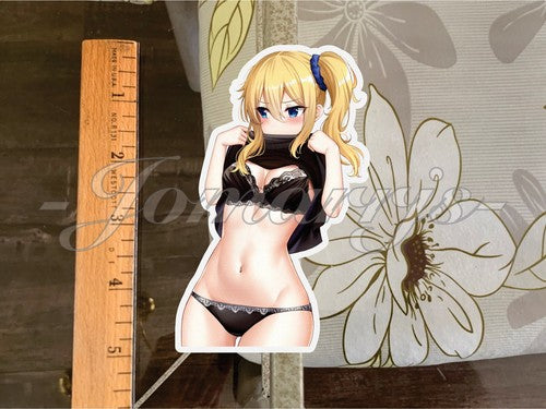 Kaguya-sama: Love is War Anime Hayasaka Ai Lingerie Sticker Decal Manga ecchi