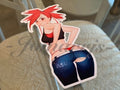 Pokemon Anime Flannery Asuna Custom Sticker Decal Vinyl bikini sun fun manga a.