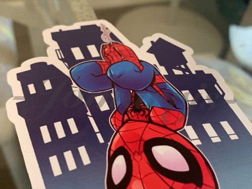 Spiderman - Anime - Spider-Man Chibi Custom Sticker Decal Sign manga Marvel