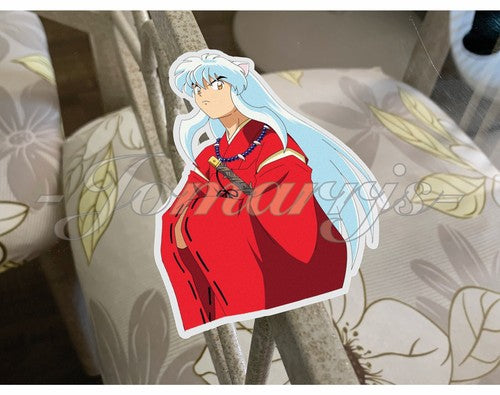Inuyasha - Anime - Inuyasha Custom Colored Sticker Decal Vinyl manga 1.