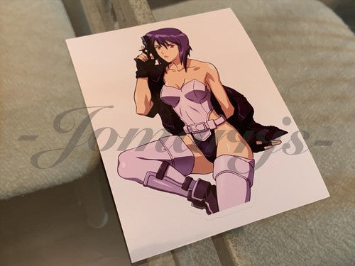 Ghost in the Shell - Anime - Major Motoko Kusanagi Sticker Decal Vinyl laptop C