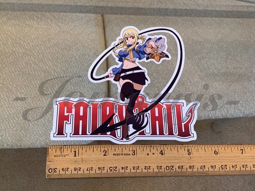 Fairy Tail - Anime - Lucy Heartfilia Sticker Vinyl Sign custom mage guild