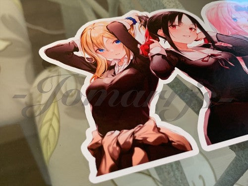 Kaguya-sama Love is War Hayasaka, Fujiwara, Iino, Shinomiya Custom Anime Sticker