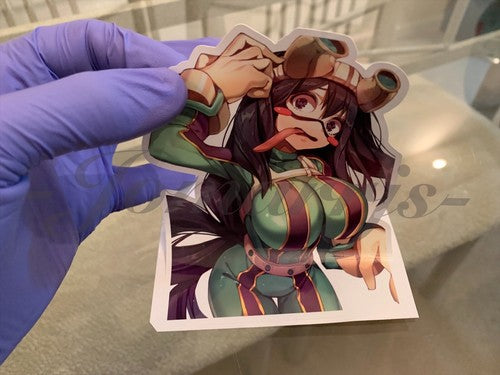 My Hero Academia - Anime - Froppy Tsuyu Asui d. Sticker Vinyl manga sexy