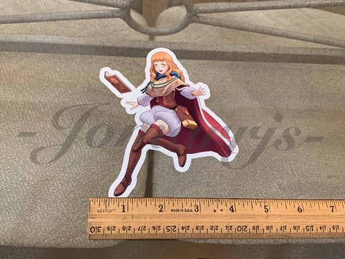 Black Clover - Anime - Mimosa Vermillion Sticker Vinyl Decal Custom manga laptop