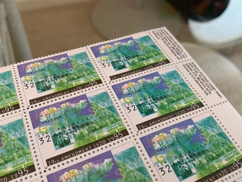 Scott #2980 32 Cent 19th Amendment 1920 - 1995 Sheet of 30