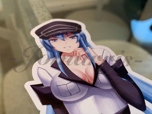 Akame ga Kill! - Anime - General Esdeath Custom Sticker Decal Vinyl #19
