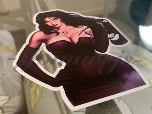 Fullmetal Alchemist - Anime - Lust Lascivious Ultimate Spear Sticker Decal manga