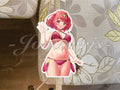 Xenoblade Anime Pyra Homura Bikini Sun Fun Sticker Decal #b waifu ecchi oppai
