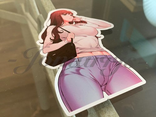 My Kingdom Silent War Anime Mia Woo Mi Hee Custom Sticker Decal Vinyl laptop #2