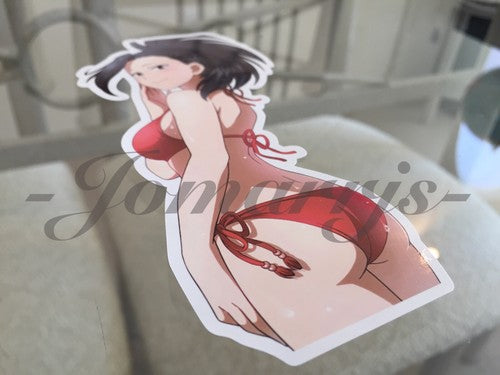 My Hero Academia - Anime - Momo Yaoyorozu Bikini Sun Fun Sticker Decal Vinyl