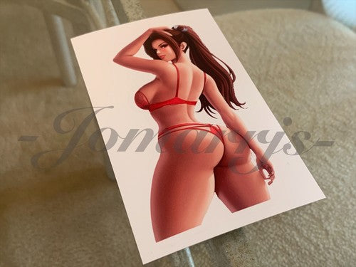 King of Fighters - Anime - Mai Shiranui Bikini Sun Fun Sticker Decals Vinyl #b
