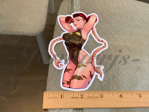 Street Fighter - Anime - Cammy White Killer Bee Sticker Decal Vinyl #4 bikini