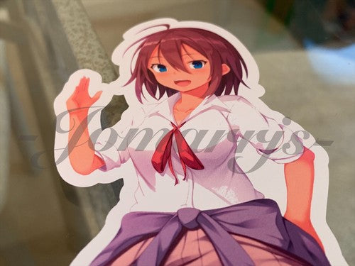 Bokuben (We Never Learn) - Anime - Uruka Takemoto Custom Sticker Decal 1 manga