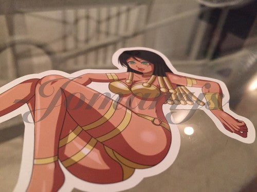 Dragon Ball Z - Anime - Helles Bikini “Chillin” Sun Fun Sticker Decal Vinyl DBZ