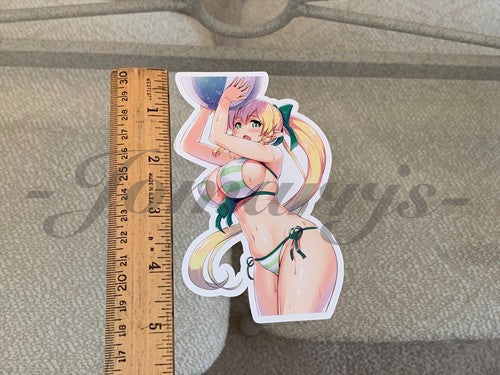 Sword Art Online - Anime Leafa Suguha Kirigaya Bikini Sun Fun Sticker SAO