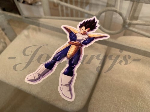 Dragon Ball Z Vegeta (e.) Sticker Vinyl Sign Comic DBZ super saiyans