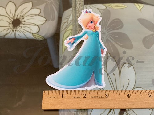 Super Mario - Anime - Rosalina Sticker Decal Vinyl #1 nintendo galaxy