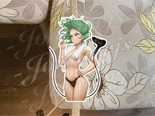 One Punch Man Tatsumaki Tornado of Terror Anime Decal Sticker sexy ecchi manga 1