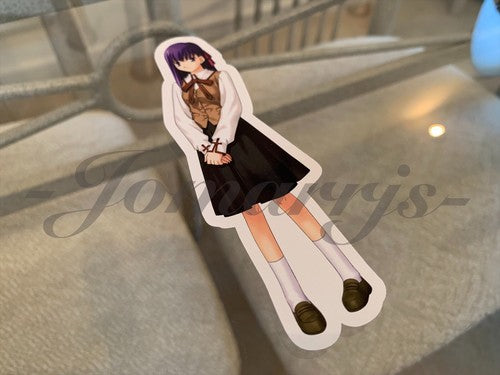 Fate - Anime - Sakura Matou Sticker Vinyl Decal Custom manga laptop notebook