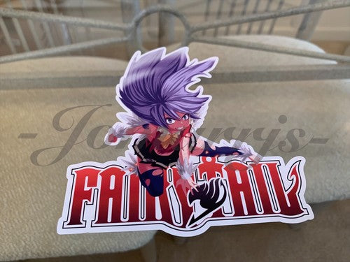 Fairy Tail - Anime - Wendy Marvell Sticker Vinyl Sign custom mage guild