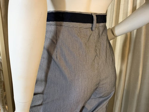 Jaclyn Smith Striped Blue Casual Weekend Walk Shorts Women’s 12 NWT