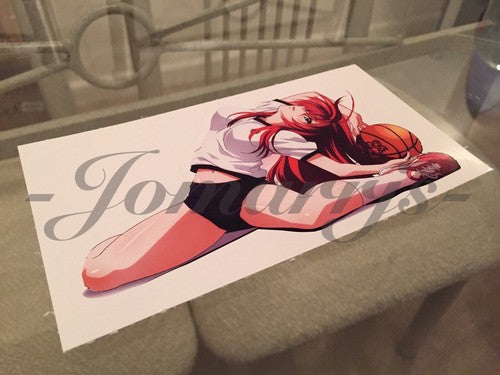 Highschool DxD - Anime - Rias Gremory "Stretch" Sticker Decal Vinyl high school