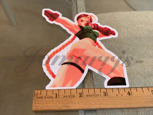 Street Fighter - Anime - Cammy White Killer Bee Sticker Decal Vinyl #2 bikini