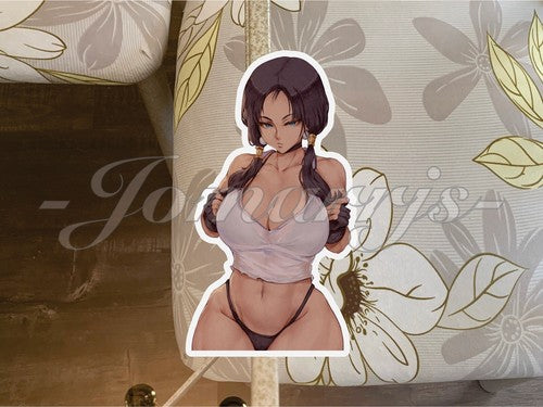 Dragon Ball Z - Anime - Videl “Lingerie” Bikini Sun Fun Sticker Decal Vinyl DBZ